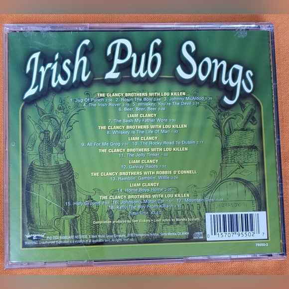 Irish Pub Songs audio music CD GUC vintage Y2K - Picture 2 of 3